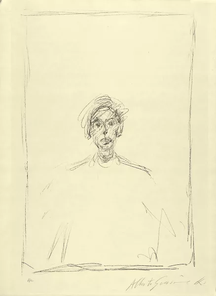 Alberto Giacometti — Tête d'un jeune homme, 1963