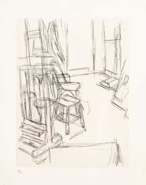 Alberto Giacometti — "Les chaises dans l'atelier"