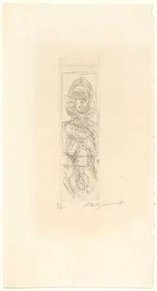 ALBERTO GIACOMETTI — Annette de face. 1955. — Koller Auktionen
