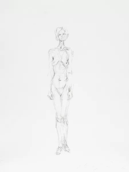 Alberto Giacometti — Nu debout II, 1961
