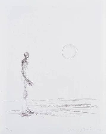 Homme debout et soleil I, 1963