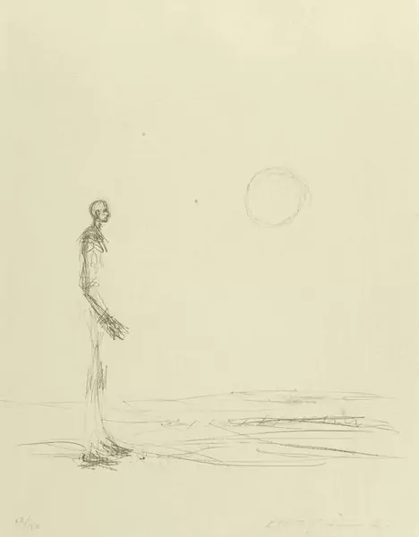 ALBERTO GIACOMETTI — Homme debout et soleil. 1963. — Koller Auktionen