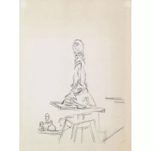 Alberto Giacometti — "Studio with the turntable".