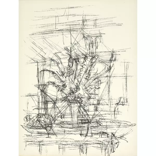 Alberto Giacometti — Paris sans fin. Folge von 150 Blatt Lithographien — Galerie Kornfeld