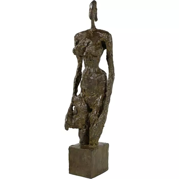 Alberto Giacometti — Nu debout sur socle cubique — Galerie Kornfeld