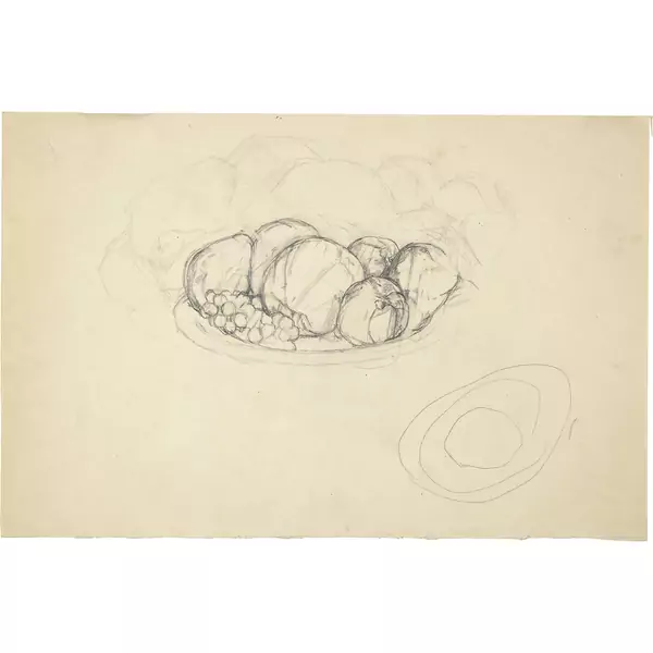 Alberto Giacometti — Pommes, poires et raisins — Galerie Kornfeld
