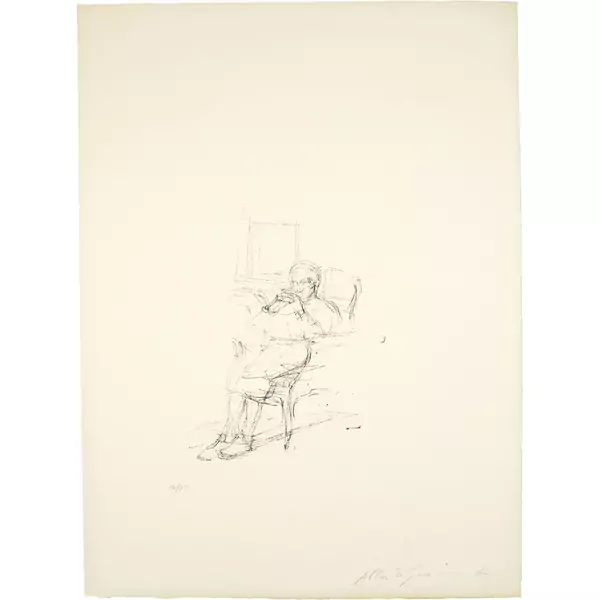 Alberto Giacometti — La Mère de l'artiste assise I — Galerie Kornfeld