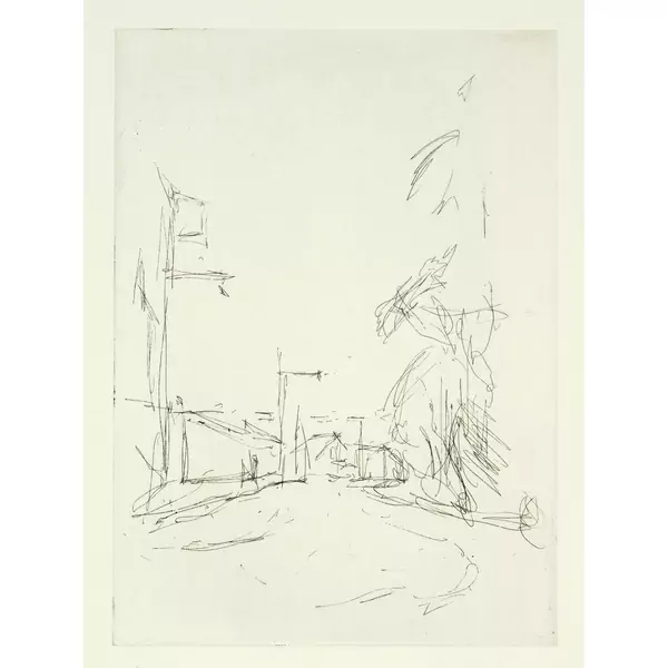 Alberto Giacometti — Faubourg I — Galerie Kornfeld