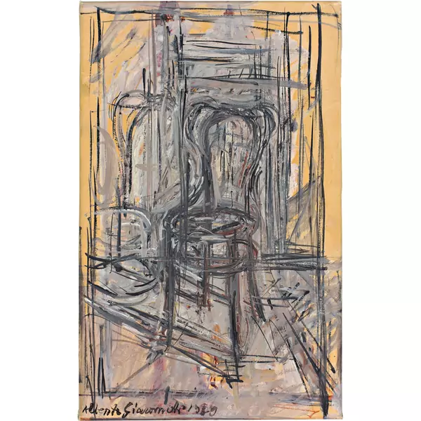Alberto Giacometti — La chaise — Galerie Kornfeld