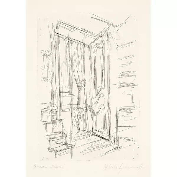 Alberto Giacometti — Porte ouverte I — Galerie Kornfeld