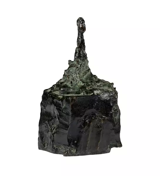 Alberto Giacometti — Petit buste sur socle (Rol-Tanguy) — Galerie Kornfeld