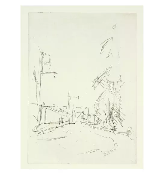 Alberto Giacometti — Faubourg I — Galerie Kornfeld