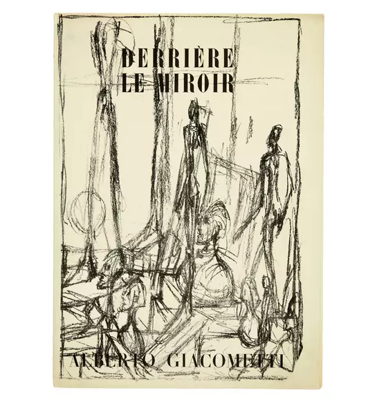 Alberto Giacometti — DERRIÈRE LE MIROIR, Alberto Giacometti, Maeght Editeur, Paris, Juni-Juli 1951, Mai 1954, Juni 1957 und Mai 1961 — Galerie Kornfeld