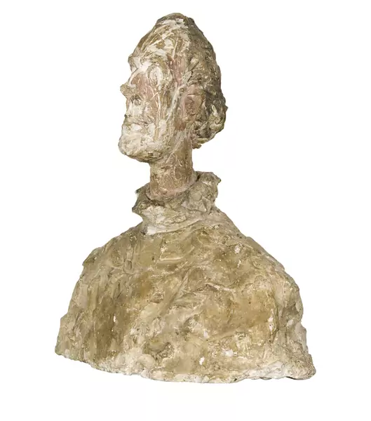 Alberto Giacometti — Buste de Diego au col roulé — Galerie Kornfeld