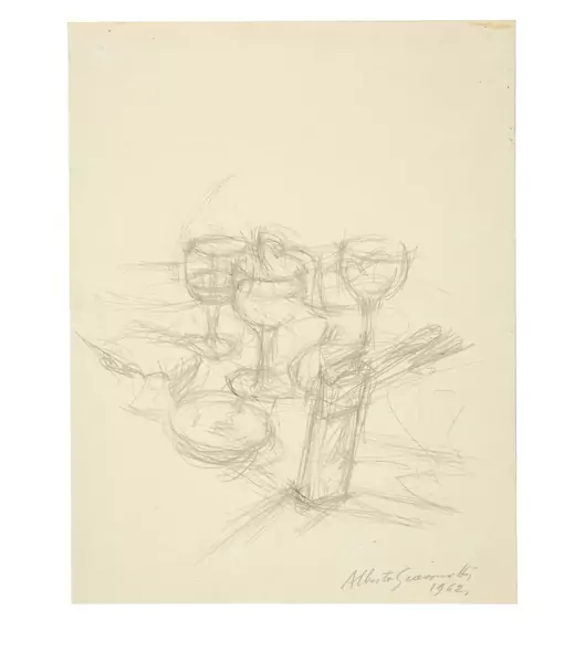 Alberto Giacometti — Verres — Galerie Kornfeld