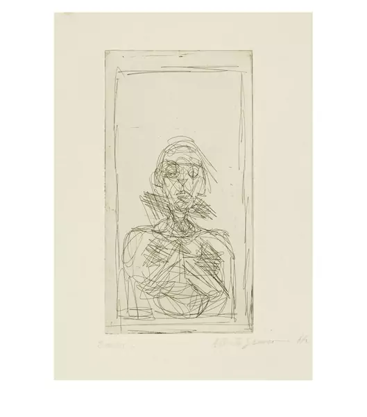 Alberto Giacometti — Buste de femme nue II — Galerie Kornfeld