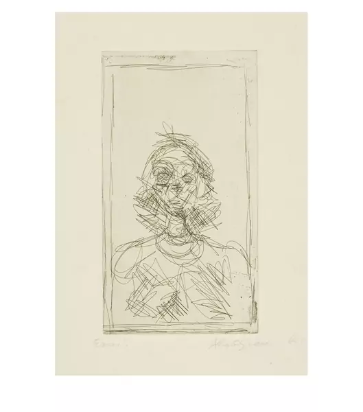 Alberto Giacometti — Buste de femme nue III — Galerie Kornfeld