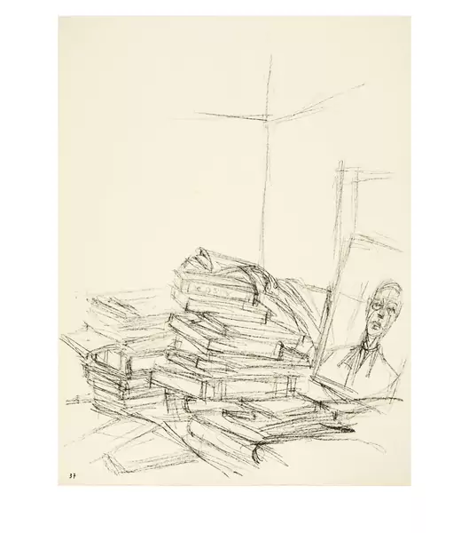 Alberto Giacometti — Paris sans fin Paris, Tériade Éditeur, 1969 — Galerie Kornfeld