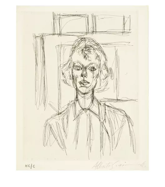 Alberto Giacometti — Robert Lebel. La double vue Paris, Le Soleil noir, 1964 — Galerie Kornfeld