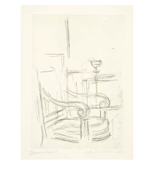 Alberto Giacometti — Fauteuil I — Galerie Kornfeld