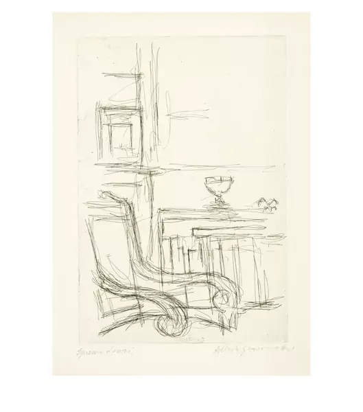 Alberto Giacometti — Fauteuil II — Galerie Kornfeld
