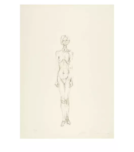 Alberto Giacometti — Nu debout III — Galerie Kornfeld