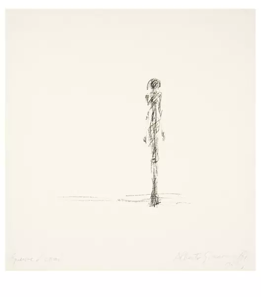 Alberto Giacometti — Femme nue debout VII — Galerie Kornfeld