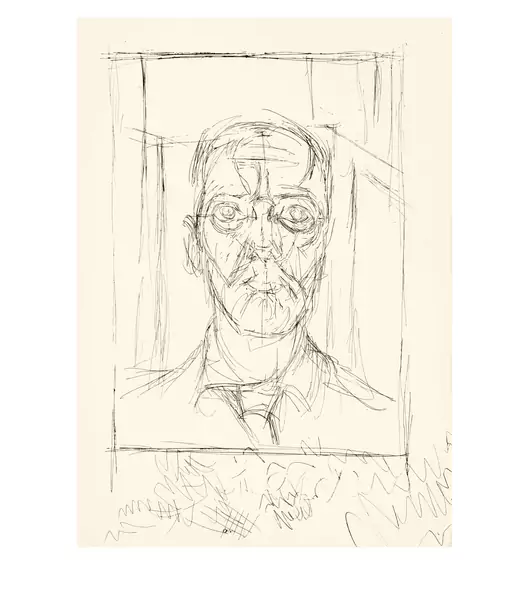 Alberto Giacometti — Cervantes. La danse du château. Version française de Dominique Aubier. Frontispice de Alberto Giacometti. Burins de Louis Chavignier Paris, Les Impénitents, 1962 — Galerie Kornfeld