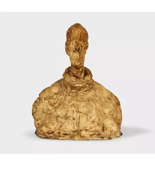 Alberto Giacometti — Buste de Diego d'après nature — Galerie Kornfeld