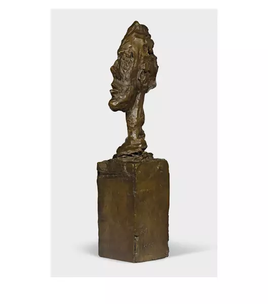 Alberto Giacometti — Tête de Diego sur socle — Galerie Kornfeld