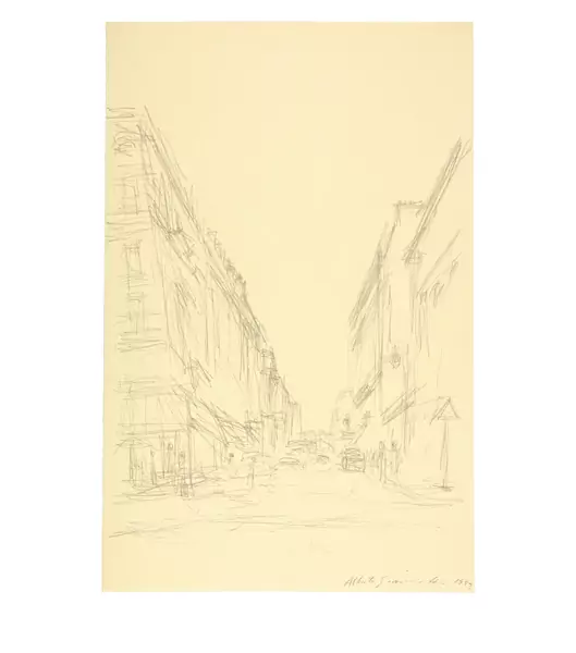 Alberto Giacometti — Rue Didot — Galerie Kornfeld