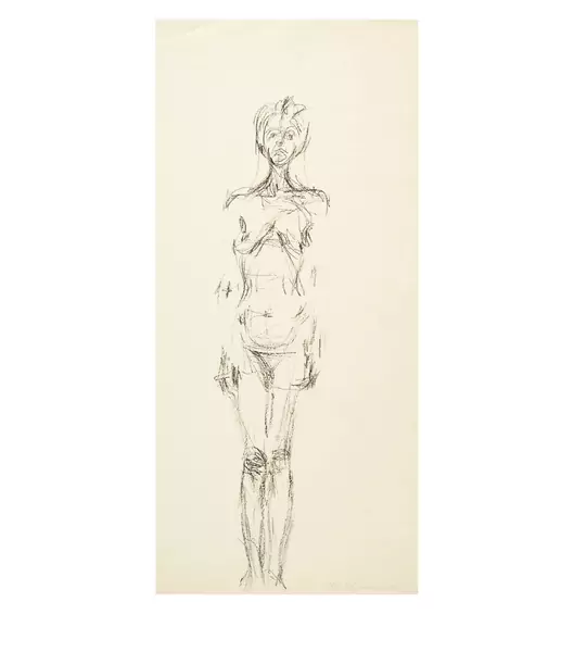 Alberto Giacometti — Femme nue debout III — Galerie Kornfeld