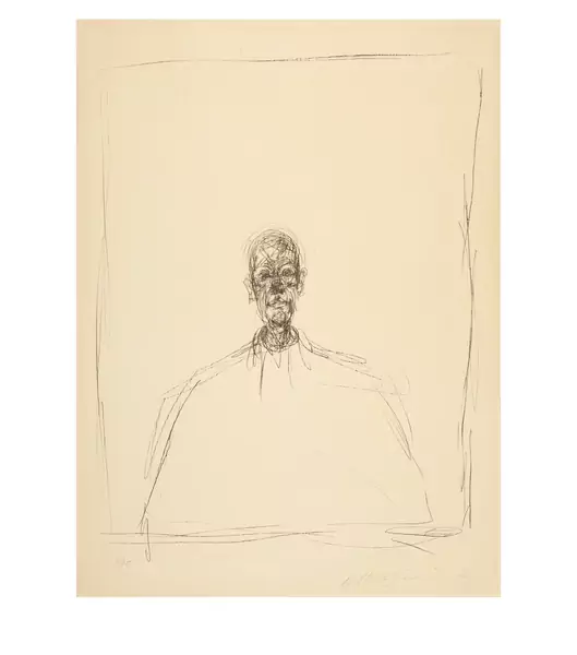 Alberto Giacometti — Buste d'homme I — Galerie Kornfeld