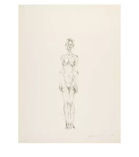 Alberto Giacometti — Nu debout II — Galerie Kornfeld