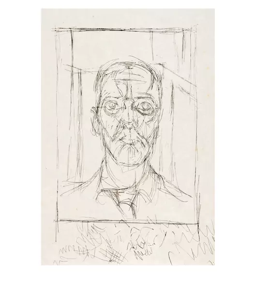 Alberto Giacometti — Cervantes. La danse du château. Version française de Dominique Aubier. Frontispice de Alberto Giacometti. Burins de Louis Chavignier Paris, Les Impénitents, 1962 — Galerie Kornfeld
