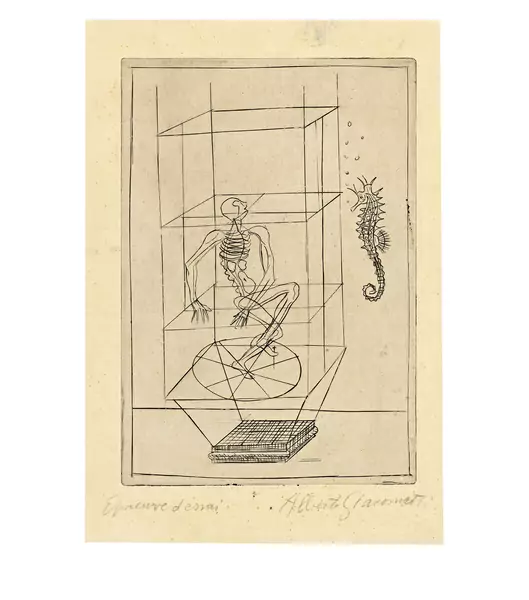Alberto Giacometti — Les pieds dans le plat — Galerie Kornfeld