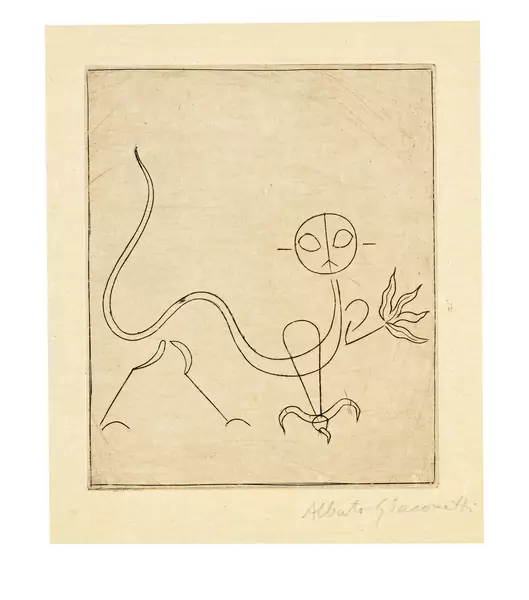 Alberto Giacometti — Animal I — Galerie Kornfeld