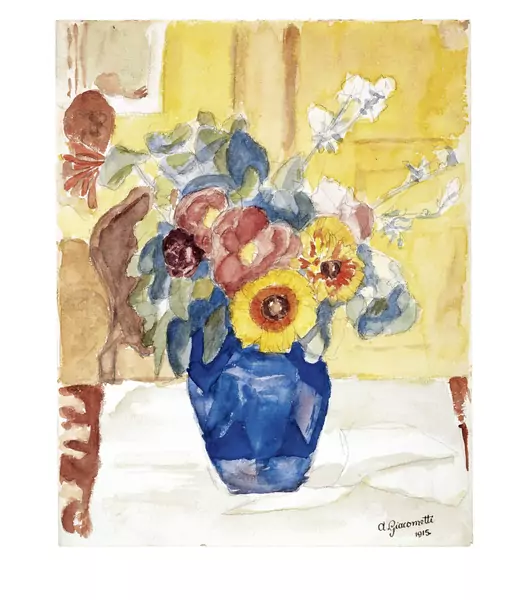 Alberto Giacometti — Fleurs — Galerie Kornfeld