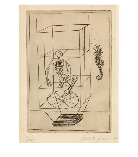 Alberto Giacometti — René Crevel. Les pieds dans le plat Paris, Éditions du Sagittaire, 1933 — Galerie Kornfeld