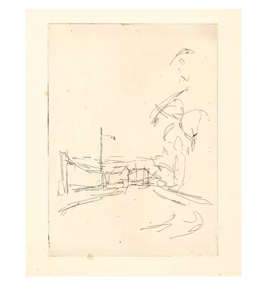 Alberto Giacometti — Faubourg II — Galerie Kornfeld