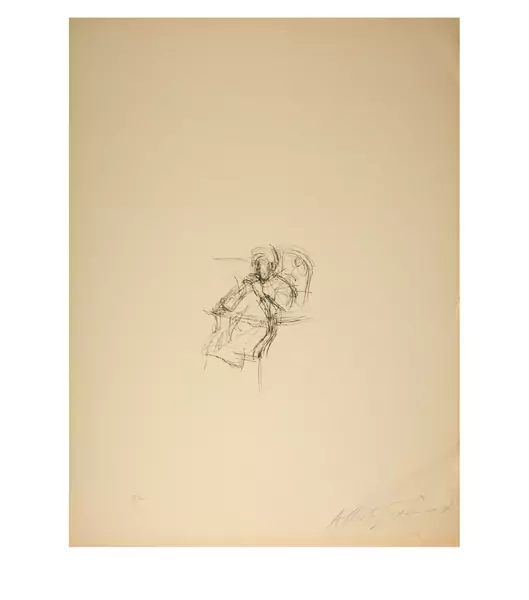 Alberto Giacometti — La mère de l'artiste assise III — Galerie Kornfeld