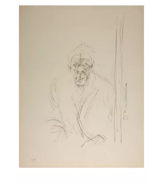 Alberto Giacometti — Autoportrait — Galerie Kornfeld