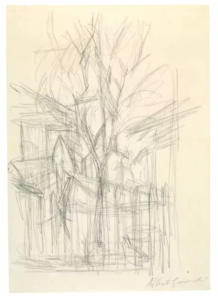 Alberto Giacometti — Arbres — Galerie Kornfeld