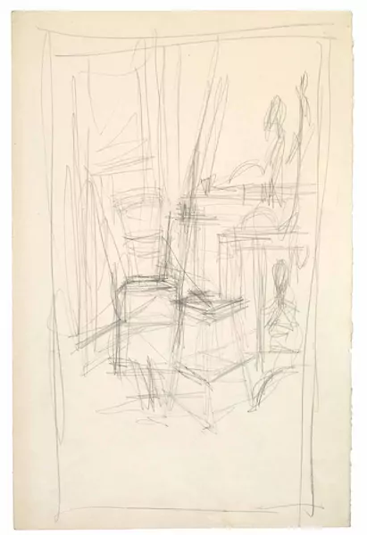 Alberto Giacometti — Dans l’Atelier à Paris — Galerie Kornfeld