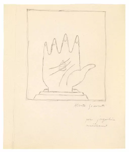 Alberto Giacometti — La Main — Galerie Kornfeld