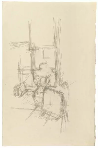 Alberto Giacometti — Intérieur in Stampa — Galerie Kornfeld