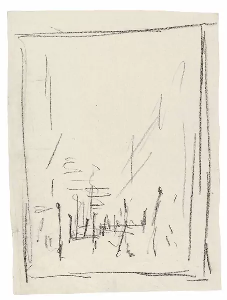 Alberto Giacometti — Figures dans la rue — Galerie Kornfeld