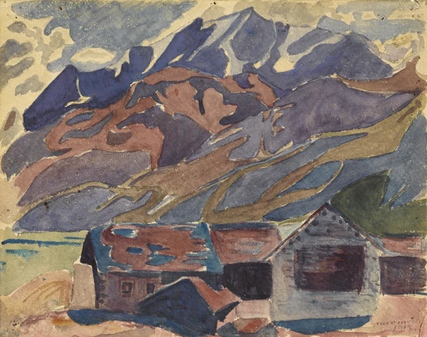 Alberto Giacometti — Maloja, 1915