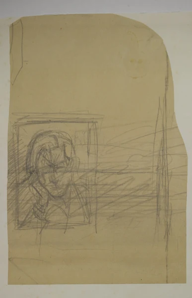 Alberto Giacometti — Portrait de Roger Montandon
