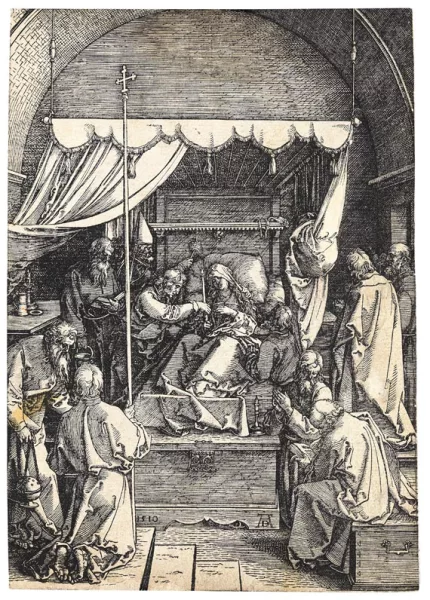 Albrecht Dürer — Der Tod Mariens